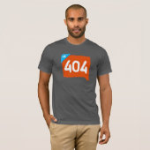 404 Klout nicht gefunden T-Shirt (Vorne ganz)