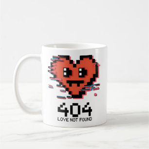 404 Liebe wurde nicht gefunden - Punktdurchschnitt Kaffeetasse