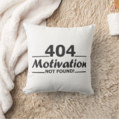 404. Motivation nicht gefunden! Kissen (Decke)