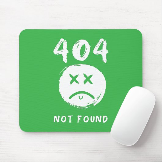 404 nicht gefunden mousepad (Mit Mouse)