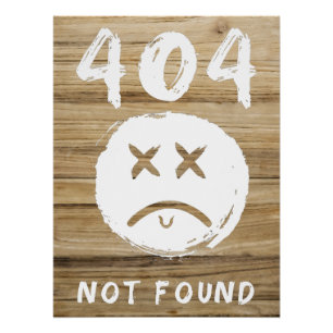 404 nicht gefunden poster