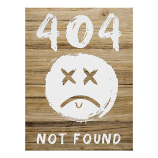 404 nicht gefunden poster