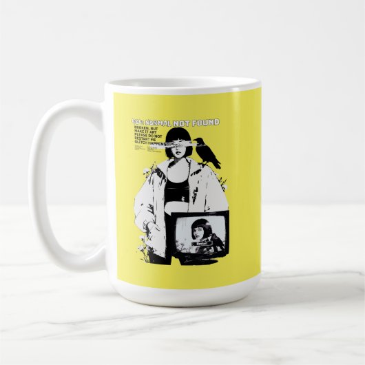 404: Normal Not Found – Glitched Soul Kaffeetasse (Links)