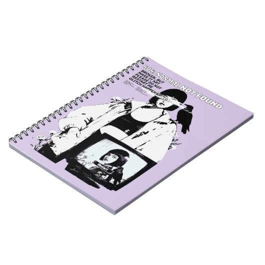 404: Normal Not Found – Glitched Soul Notizblock (Linke Seite)