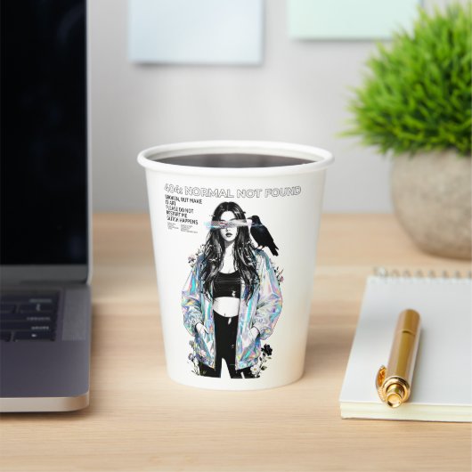 404 – Normal Not Found Pappbecher (InSitu)