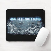 404 Riff Nicht Gefunden – Unterwasser-Tech-Friedho Mousepad (Mit Mouse)