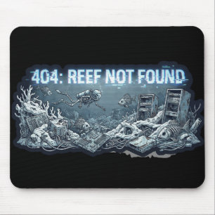 404 Riff Nicht Gefunden – Unterwasser-Tech-Friedho Mousepad
