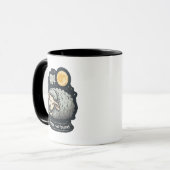 404 Sleep Not Found - Cute Cartoon Sheep Tasse (Vorderseite Links)