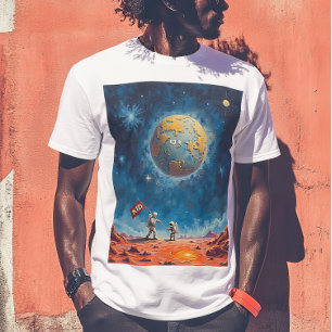 404 T-Shirt Astronaut Galaxy