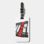 404 Website-Fehlermeldung nicht gefunden Gepäckanhänger (Vorderseite vertikal)