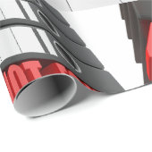 404 Website-Fehlermeldung nicht gefunden Geschenkpapier (Rolleneckpunkt)