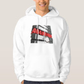 404 Website-Fehlermeldung nicht gefunden Hoodie (Vorderseite)