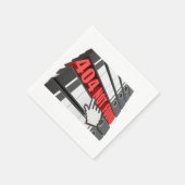 404 Website-Fehlermeldung nicht gefunden Serviette (Ecke)