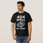 404-Zauber nicht gefunden | Wizard Tech Support Lu T-Shirt (Vorne ganz)