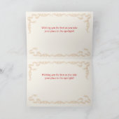 4061 Viel Glück Musical, Trolley Car Karte (Innenseite)