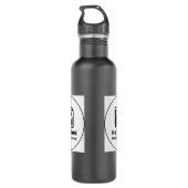 407 EDELSTAHLFLASCHE (Rückseite)