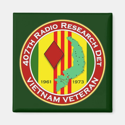 407. RRD - ASA Vietnam Magnet (Vorne)