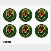 407. RRD - Mech SSI Runder Aufkleber (Blatt)