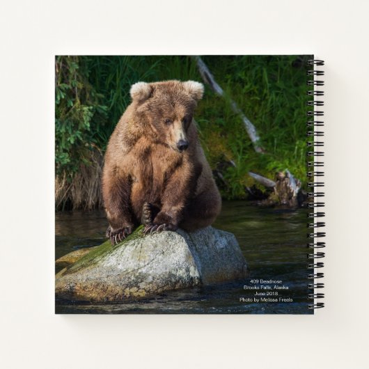 409 Badnose-Notebook Notizblock (Rückseite)