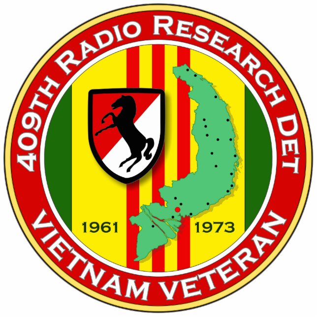 409. RRD - ASA Vietnam Fotoskulptur Schlüsselanhänger (Vorne)