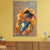 40,00" x 60,00" Foglie morte Leinwanddruck (Insitu (Wohnzimmer))