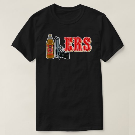 40/9 ERS 40 oz 9 mm T-Shirt (Design vorne)