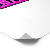 40 And Fabulous Birthday Poster (Ecke)