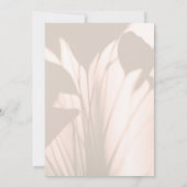 40 and Fearless Edgy Name Font 40th Birthday Einladung (Rückseite)