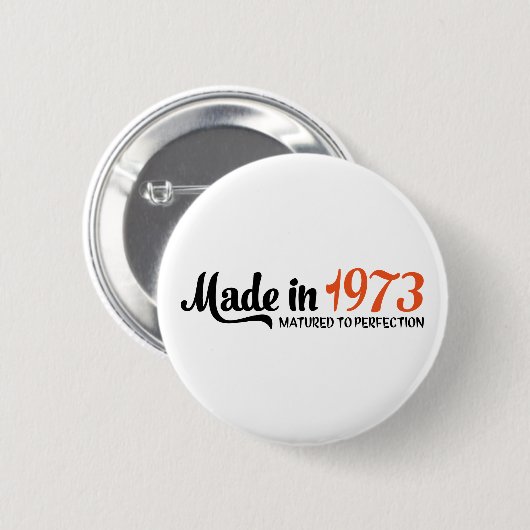 40 birthday button (Vorne & Hinten)