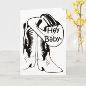 40.-DU KANNST JEDERZEIT MIT MIR SCHLAFEN! KARTE (Gelbe Blume)