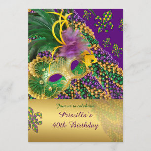 40. Einladung zum Geburtstag, 40.,Masquerade, Vene