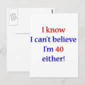 40 Entweder Postkarte (Vorne/Hinten)