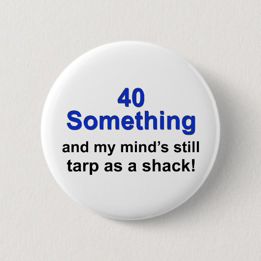 40 etwas… button (Vorderseite)