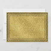 40 & Fabulous 40. Geburtstags-Party Einladung (Rückseite)