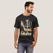 40 & Fabulous 40 Years Old 40 th Birthday Diamond T-Shirt (Vorne ganz)
