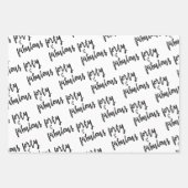 40 & Fabulous - Spaß 40. Geburtstag Geschenkpapier Set (Vorderseite)