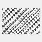 40 & Fabulous - Spaß 40. Geburtstag Geschenkpapier Set (Vorderseite 2)