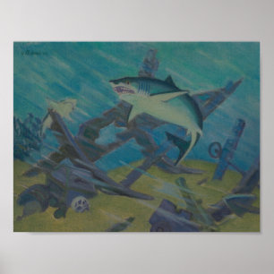 40 Fathoms - Unterwasserfantasie Poster