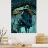 *~* 40 FD3 Verzauberung Nymph Spirit Fantasy Poster (Küche)