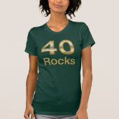 40 Felsen Bling T-Shirt (Vorderseite)