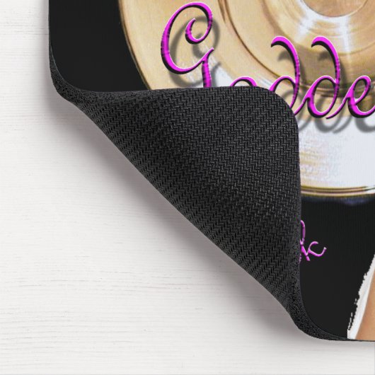 40 Felsen-Göttin-Mausunterlage Mousepad (Ecke)