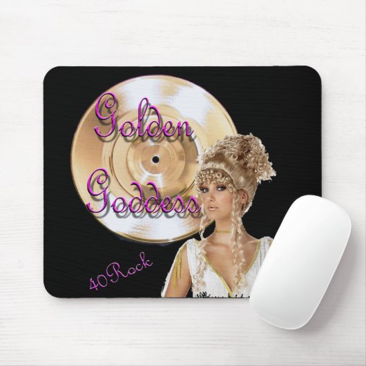 40 Felsen-Göttin-Mausunterlage Mousepad (Mit Mouse)