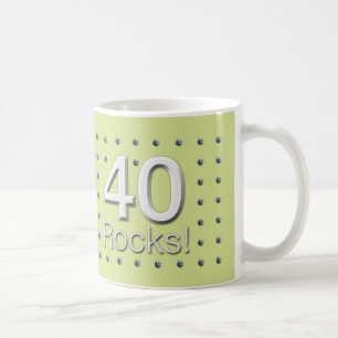 40 Felsen! Kaffeetasse