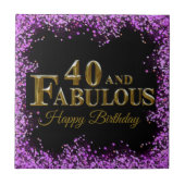 40. FLIESE (Vorderseite)