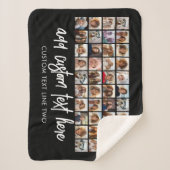 40 FotoCollage - 4 Reihen 10 Spalten - Skriptname Sherpadecke (Vorderseite)