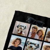 40 FotoCollage - 4 Reihen 10 Spalten - Skriptname Strandtuch (Beispiel)