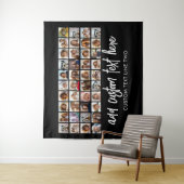 40 FotoCollage - 4 Reihen 10 Spalten - Skriptname Wandteppich (Beispiel)