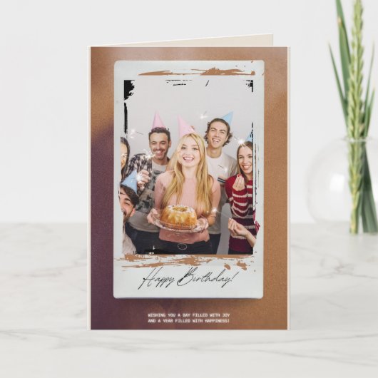 40. Freund Geburtstag Karte (Vorderseite)