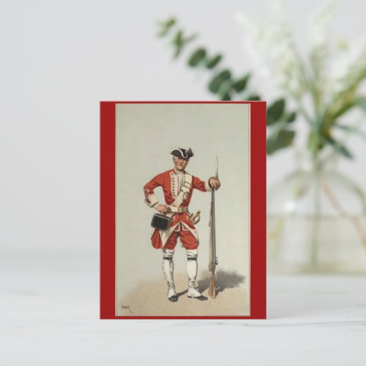 40. Fuß Postkarte (Stehend Vorderseite)