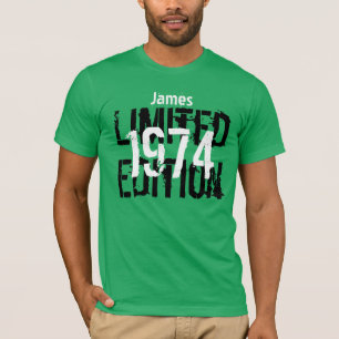 40. Geburtstag 1974 Limited Edition Custom V05 T-Shirt